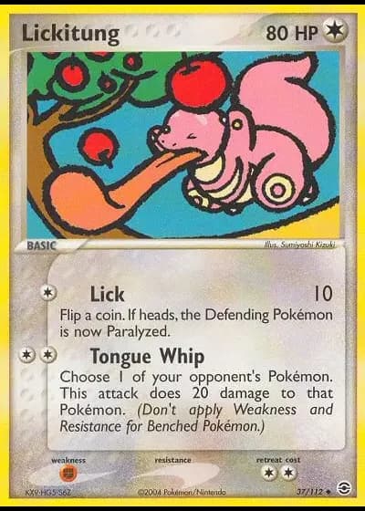 Lickitung #37/112 — FireRed & LeafGreen