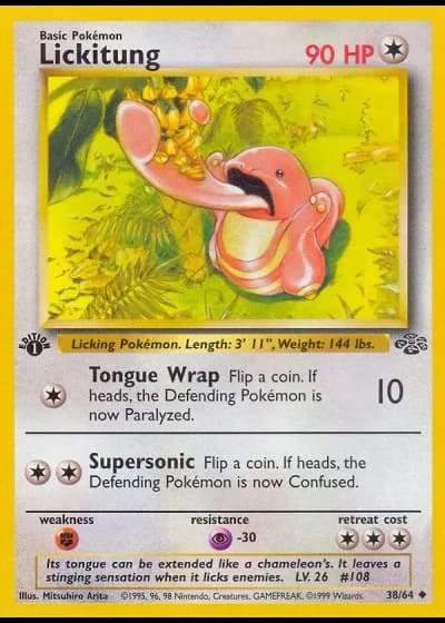 Lickitung #38/64 — Jungle