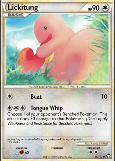 Lickitung #66/102 — Triumphant