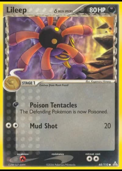 Lileep #68/110 — Holon Phantoms
