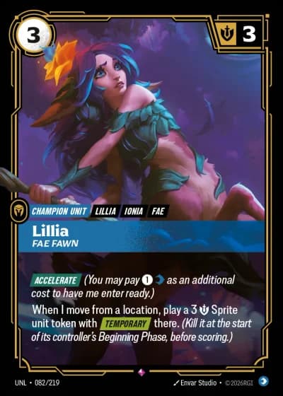 Lillia, Fae Fawn #082/308 — Unleashed