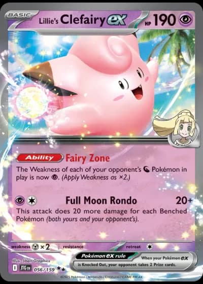 Lillie's Clefairy ex #056/159 — Journey Together