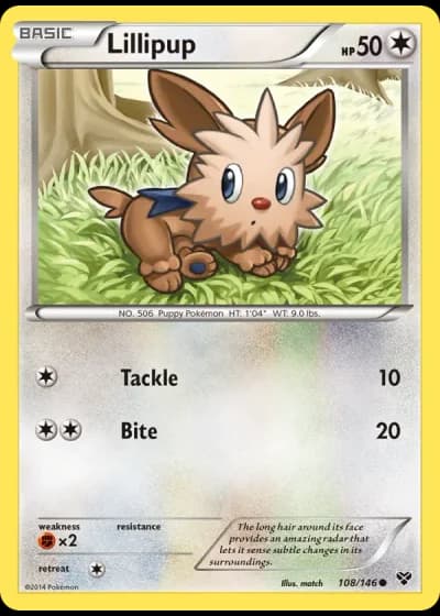 Lillipup #108/146 — XY