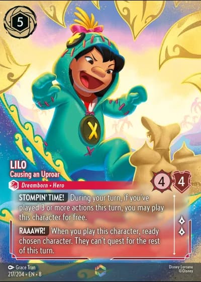 Lilo - Causing an Uproar #217/204 — Reign of Jafar