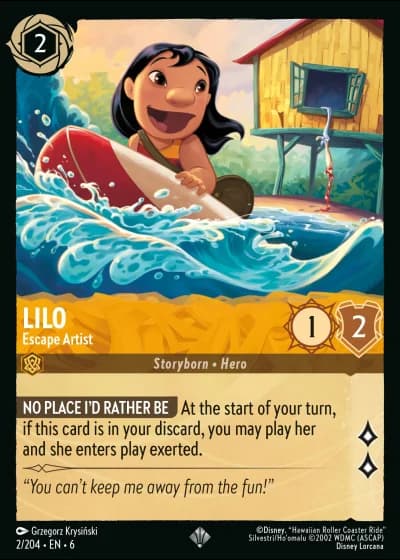 Lilo - Escape Artist #2/204 — Azurite Sea