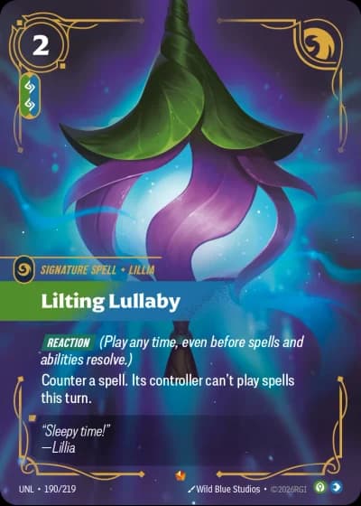 Lilting Lullaby #190/308 — Unleashed