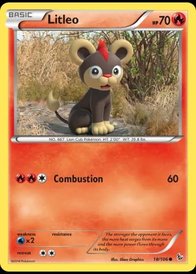 Litleo #18/106 — Flashfire