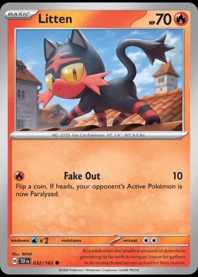 Litten #032/162 — Temporal Forces