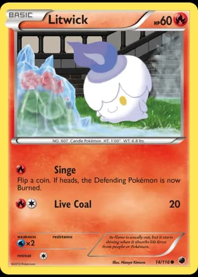 Litwick #14/116 — Plasma Freeze