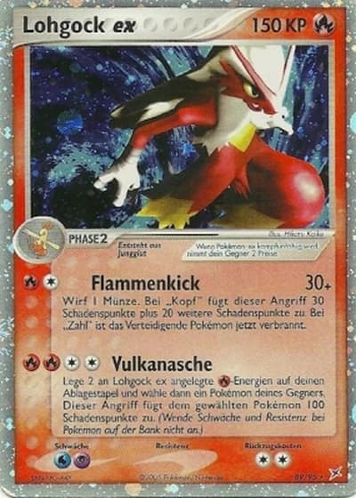 Lohgock ex #89/95 — EX Team Magma vs Team Aqua