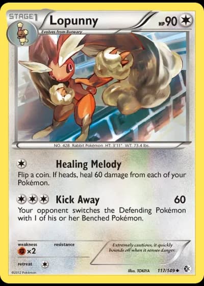 Lopunny #117/149 — Boundaries Crossed