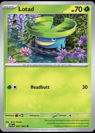 Lotad #005/94 — Phantasmal Flames