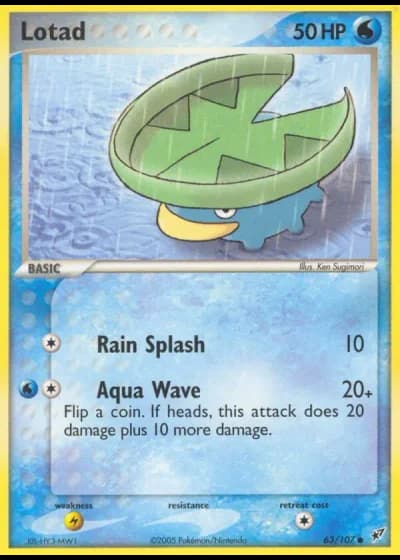 Lotad #63/107 — Deoxys