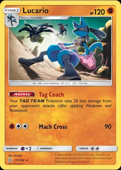 Lucario #117/236 — Unified Minds