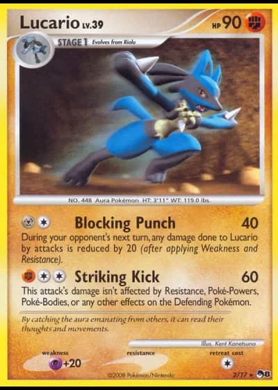 Lucario #2/17 — POP Series 8