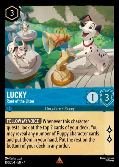 Lucky - Runt of the Litter #160/204 — Archazia's Island
