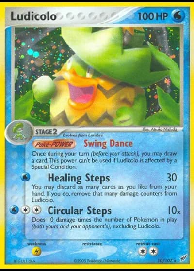 Ludicolo #10/107 — EX Deoxys
