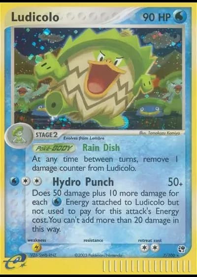 Ludicolo #7/100 — Sandstorm