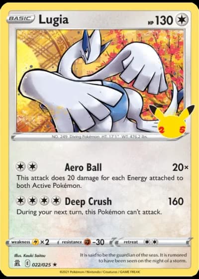 Lugia #22/25 — Celebrations