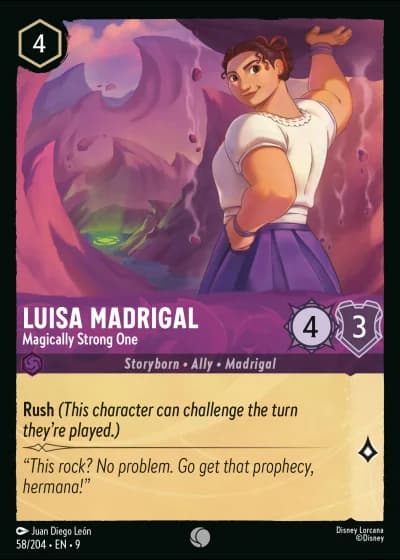 Luisa Madrigal - Magically Strong One #58/204 — Fabled