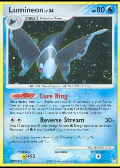 Lumineon #11/123 — Tesori Misteriosi