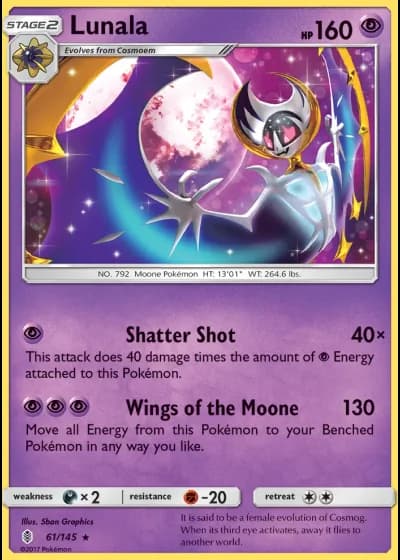 Lunala #61/145 — Guardians Rising