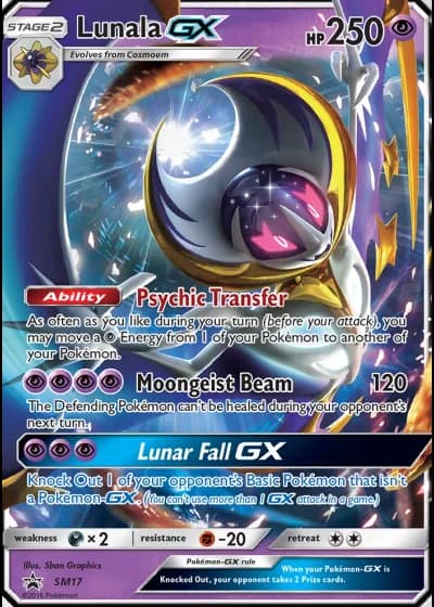 Lunala GX SM17