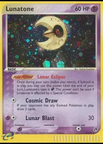 Lunatone #8/100 — Sandstorm
