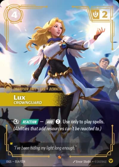 Lux, Crownguard #014/24 — Proving Grounds
