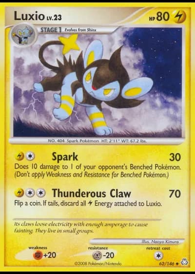 Luxio #62/146 — Legends Awakened