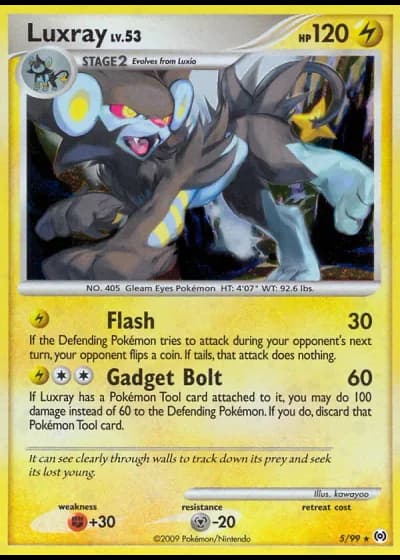 Luxray #5/99 — Arceus