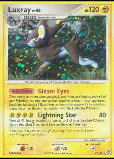 Luxray #7/130 — Diamond & Pearl
