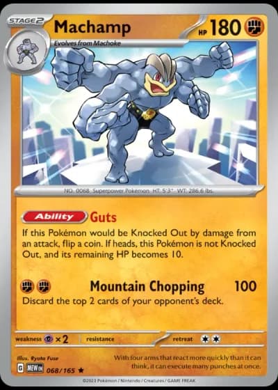 Machamp #068/165 — 151