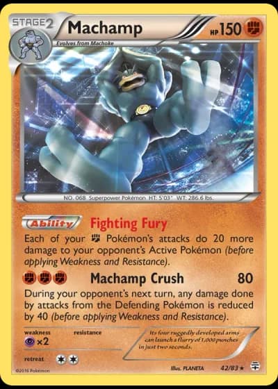 Machamp #42/83 — Generazioni