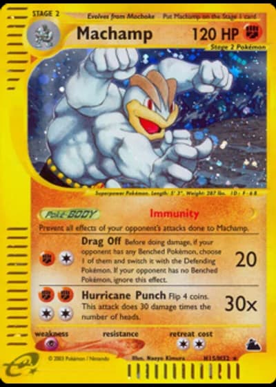 Machamp H15/144 — Skyridge