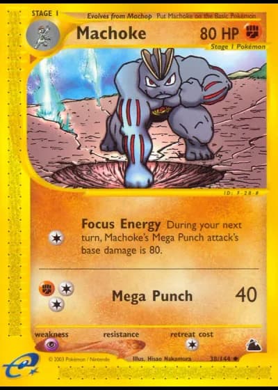 Machoke #38/144 — Skyridge