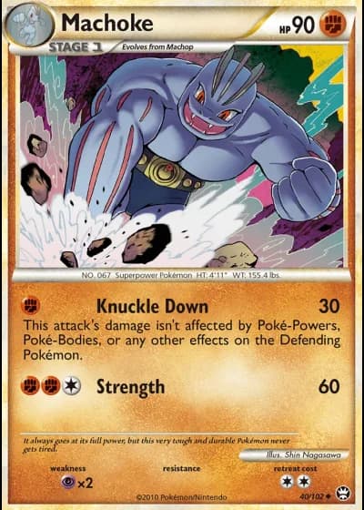 Machoke #40/102 — Battaglie Trionfali