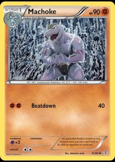 Machoke #41/83 — Generazioni
