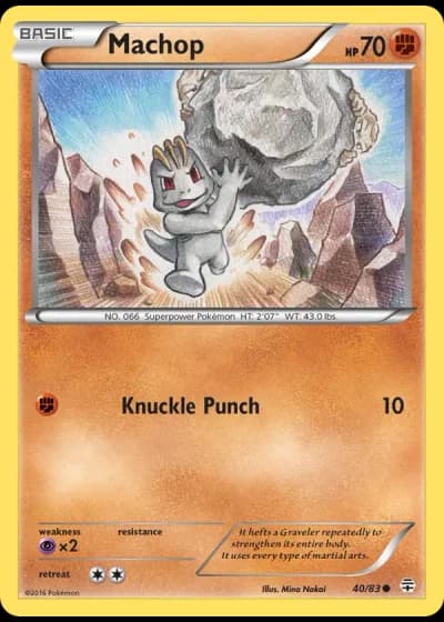 Machop #40/83 — Generazioni