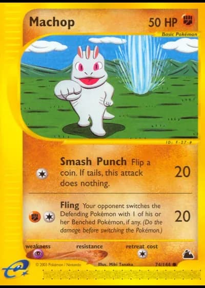 Machop #74/144 — Skyridge