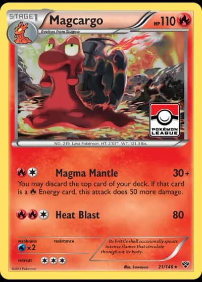 Magcargo #21/146 — XY