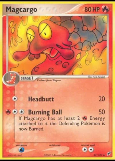 Magcargo #37/107 — Deoxys