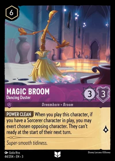 Magic Broom - Dancing Duster #44/204 — Into the Inklands