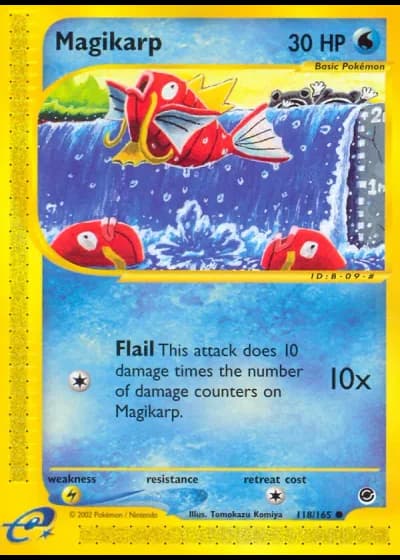 Magikarp #118/165 — Expedition Set Base