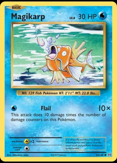 Magikarp #33/108 — Evolutions