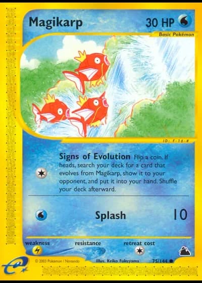 Magikarp #75/144 — Skyridge