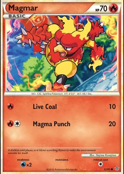 Magmar #52/95 — Unleashed