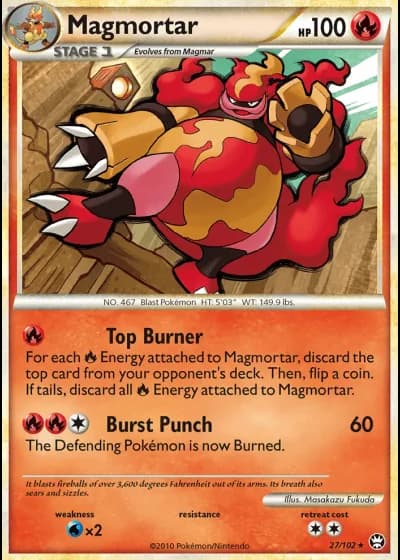 Magmortar #27/102 — Triumphant