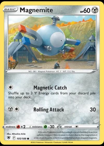 Magnemite #105/189 — Astral Radiance