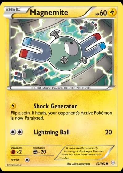 Magnemite #52/162 — BREAKthrough